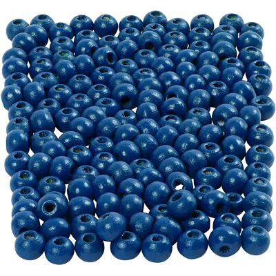 Perles en bois CC Hobby - Bleu, 5mm, 150 pcs, Modèle CCH-570398 - Publicité Perles en bois CC Hobby - Bleu, 5mm, 150 pcs, Modèle CCH-570398 - Publicité