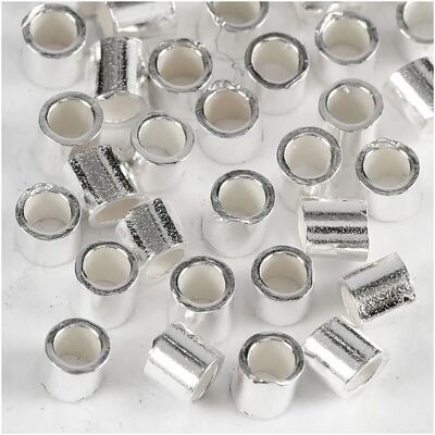 CC Hobby - CCH-60879 - Sterling Silver - 2 mm - Crimp Tubes CC Hobby - CCH-60879 - Sterling Silver - 2 mm - Crimp Tubes
