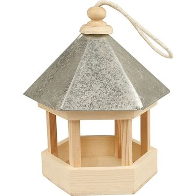 Creativ Company Bird Table with Zinc Roof - Bird House / Feeder Creativ Company Bird Table with Zinc Roof - Bird House / Feeder