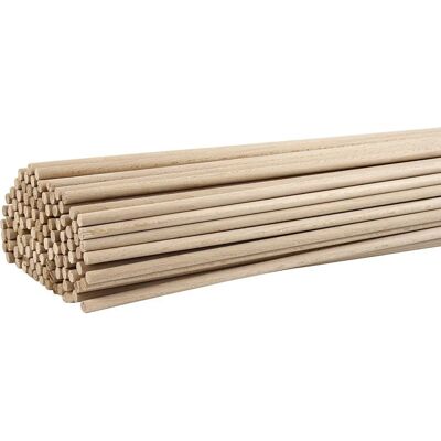 Creativ Company 109120 bâton de bricolage - bâton en bois, 60cm, hêtre, 10pcs - Publicité Creativ Company 109120 bâton de bricolage - bâton en bois, 60cm, hêtre, 10pcs - Publicité