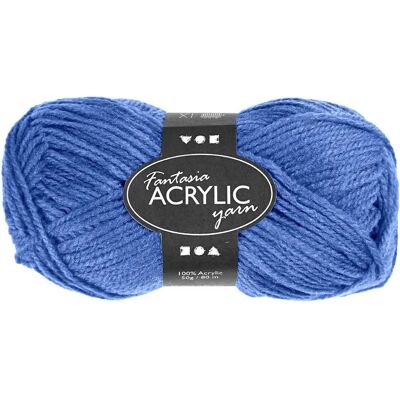 Creativ Company Garn - Blau - 80m - 50g - Acrylgarn - Stricken & Häkeln Creativ Company Garn - Blau - 80m - 50g - Acrylgarn - Stricken & Häkeln