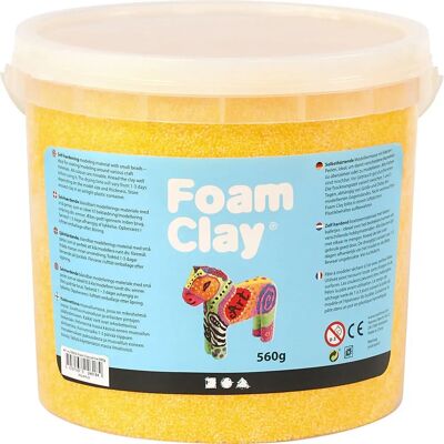 Creativ Company Foam Clay Yellow - art & craft toy accessory Creativ Company Foam Clay Yellow - art & craft toy accessory