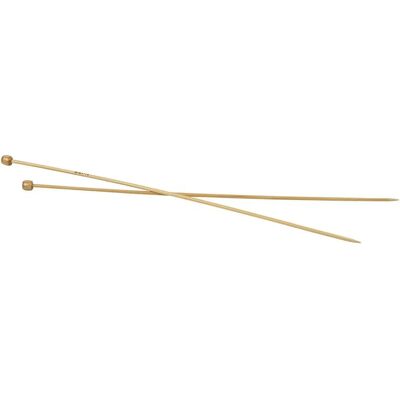 Creativ Company 42282 agoa da maglia bambù - Punta singola, 3,5mm, 35cm - Aghi da maglia Creativ Company 42282 agoa da maglia bambù - Punta singola, 3,5mm, 35cm - Aghi da maglia