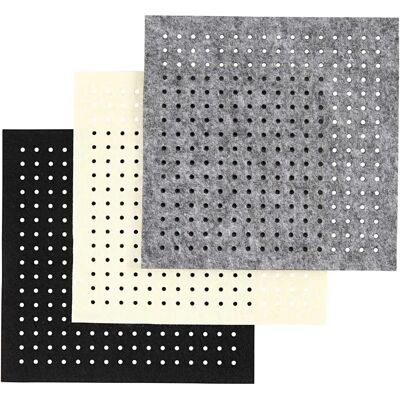 Creativ Company 45208 Bastelfilz - Filzblätter 20x20cm, 3mm Creativ Company 45208 Bastelfilz - Filzblätter 20x20cm, 3mm
