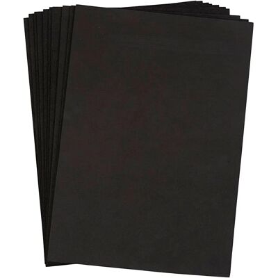 CC Hobby EVA Schaumstoffblätter - Schwarz - 21x30cm - 2mm - 10 Blätter CC Hobby EVA Schaumstoffblätter - Schwarz - 21x30cm - 2mm - 10 Blätter
