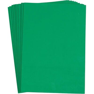 Creativ Company Schaumstoff Bastelbögen Dunkelgrün A4, 10 Bogen - Schaumstoff Sheets Creativ Company Schaumstoff Bastelbögen Dunkelgrün A4, 10 Bogen - Schaumstoff Sheets