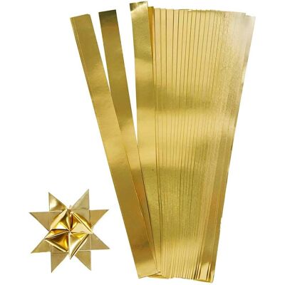 CC Hobby Papier Stern Streifen - 100 Goldene Sternen CC Hobby Papier Stern Streifen - 100 Goldene Sternen