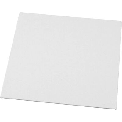 Panel de lienzo CC Hobby - 20x20cm - 3mm - 10ud Panel de lienzo CC Hobby - 20x20cm - 3mm - 10ud