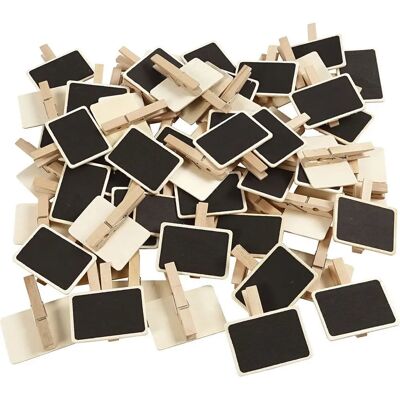 Creativ Company CCH-56215 Dekorative Clips - Holzdeko Creativ Company CCH-56215 Dekorative Clips - Holzdeko