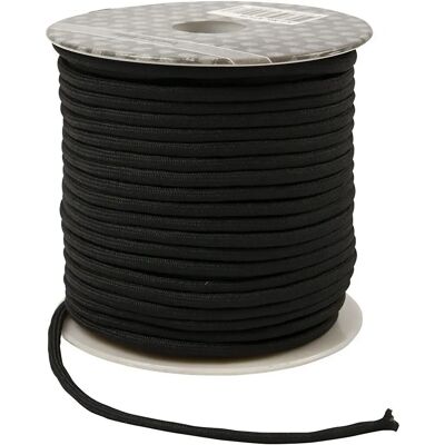 Corde en polyester CC Hobby - 4mm, Noir, 40m - Corde Corde en polyester CC Hobby - 4mm, Noir, 40m - Corde