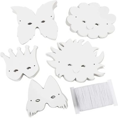 Creativ Company CCH-59261 Weißer Maske - Maske Creativ Company CCH-59261 Weißer Maske - Maske