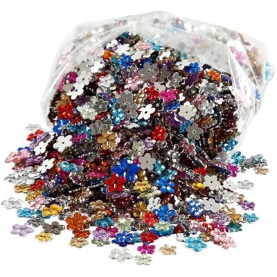 CC Hobby Rhinestones - 6+10+12mm Assorted Flowers - Rhinestones CC Hobby Rhinestones - 6+10+12mm Assorted Flowers - Rhinestones