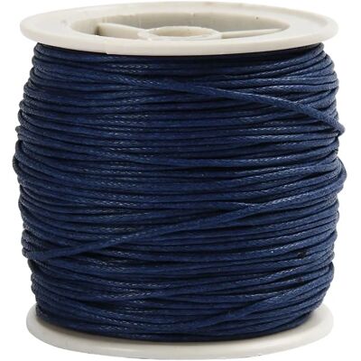 Creativ Company 51574 Filato - Cotone, Blu, 1mm, 40m - Filato Creativ Company 51574 Filato - Cotone, Blu, 1mm, 40m - Filato