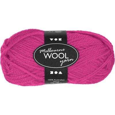 CC Hobby Melbourne Neon Pink Garn - Garn CC Hobby Melbourne Neon Pink Garn - Garn