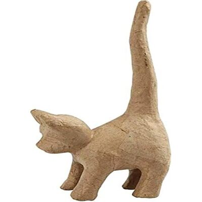 CC Hobby Handgefertigte Papiermaché-Katze - Dekoration CC Hobby Handgefertigte Papiermaché-Katze - Dekoration