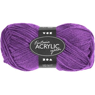 Creativ Company CCH-421705 Garn - Lilla, 80m, 50g Creativ Company CCH-421705 Garn - Lilla, 80m, 50g