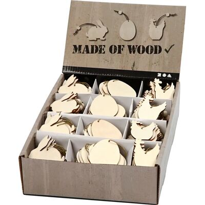 CC Hobby - CCH-56740 - 6 cm - 3 mm - wooden decoration CC Hobby - CCH-56740 - 6 cm - 3 mm - wooden decoration