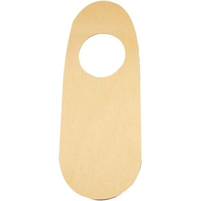 CC Hobby Dørsignal - Finerplade - 25cm x 10cm - Trædekoration CC Hobby Dørsignal - Finerplade - 25cm x 10cm - Trædekoration