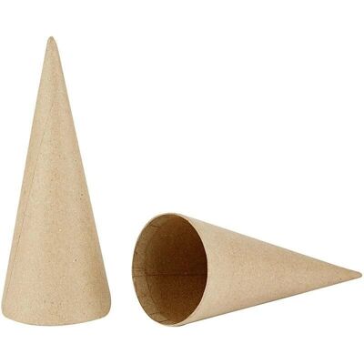 Creativ Company 265061 Ozdoba świąteczna - Papierowy stożek 5 szt Creativ Company 265061 Ozdoba świąteczna - Papierowy stożek 5 szt