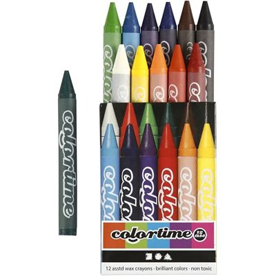 Colortime Buntstifte Mix 12er-Pack - Für Kinder geeignet Colortime Buntstifte Mix 12er-Pack - Für Kinder geeignet