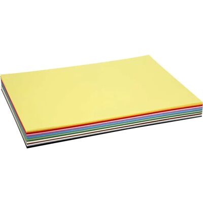 Colortime A2 420x600 mm 180 g Forskellige Papirer - 300 Ark Colortime A2 420x600 mm 180 g Forskellige Papirer - 300 Ark