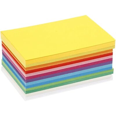 Colortime Paper A6 105x148 mm 180g Assorted Colors - Paper Colortime Paper A6 105x148 mm 180g Assorted Colors - Paper
