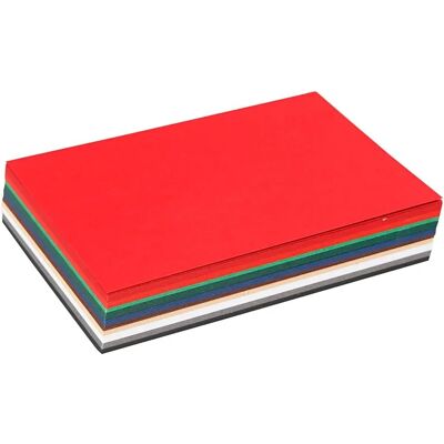 Colortime Weihnachtskartenpapier - A6, 180g, Bunte Farben - 120 Blatt Colortime Weihnachtskartenpapier - A6, 180g, Bunte Farben - 120 Blatt
