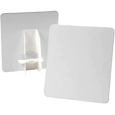 CC Hobby Dekorativt Tallerken - 17x19cm - 2mm - 5 stk CC Hobby Dekorativt Tallerken - 17x19cm - 2mm - 5 stk