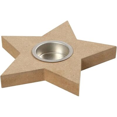 Creativ Company CCH-56708 Lysestage - Stjerne MDF Creativ Company CCH-56708 Lysestage - Stjerne MDF