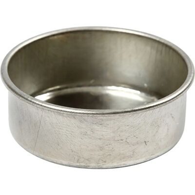 Creativ Company CCH-58019 Porte-bougie en métal - Bougeoir, bougie chauffe-plat, 44mm diamètre, 15mm hauteur Creativ Company CCH-58019 Porte-bougie en métal - Bougeoir, bougie chauffe-plat, 44mm diamètre, 15mm hauteur