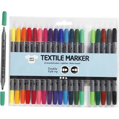 Marqueurs Tissu Creativ Company 34817 Multicolore - Marqueurs - Publicité Marqueurs Tissu Creativ Company 34817 Multicolore - Marqueurs - Publicité