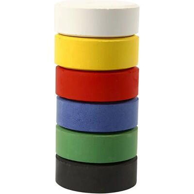 Colortime CCH-34496 - Wasserfarben - Primärfarben - Nachfüllbar - 6 Stück Colortime CCH-34496 - Wasserfarben - Primärfarben - Nachfüllbar - 6 Stück