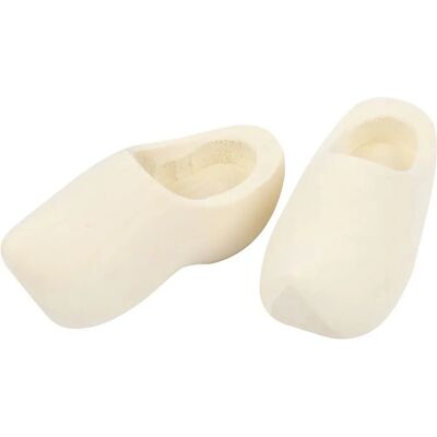 Zuecos de madera CC Hobby - Sin pintar - 70mm - Decorativos Zuecos de madera CC Hobby - Sin pintar - 70mm - Decorativos