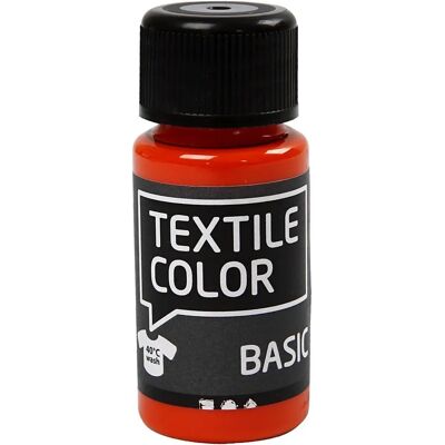 CC Hobby Textilfarbe - Orange - Halbdeckend - 50ml - Textilfarbe CC Hobby Textilfarbe - Orange - Halbdeckend - 50ml - Textilfarbe