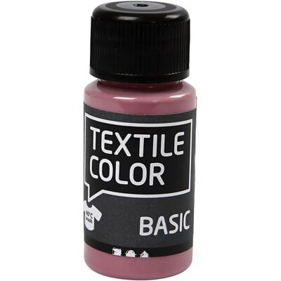 CC Hobby Dark Rose Textile Paint - 50ml - Fabric Color CC Hobby Dark Rose Textile Paint - 50ml - Fabric Color