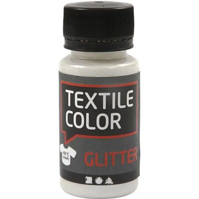 CC Hobby Textielverf - Glitter - 50ml - Textielverf CC Hobby Textielverf - Glitter - 50ml - Textielverf