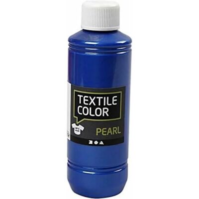 Colori Tessile CC Hobby - Blu perlato 250ml - Textile Color Paint Colori Tessile CC Hobby - Blu perlato 250ml - Textile Color Paint