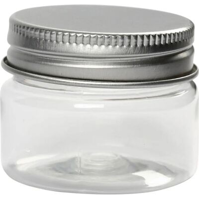 Creativ Company 13178 Pot en plastique transparent - 35ml, 10pcs - Publicité Creativ Company 13178 Pot en plastique transparent - 35ml, 10pcs - Publicité