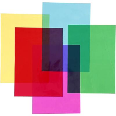 Creativ Company 24000 Bastel-Folie - Bunte Farben - Bastelmaterial Creativ Company 24000 Bastel-Folie - Bunte Farben - Bastelmaterial