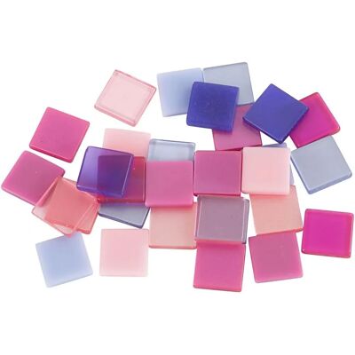 CC Hobby Mini Mosaik - Lila/Rosa Harmonie - 10x10 mm - 25g CC Hobby Mini Mosaik - Lila/Rosa Harmonie - 10x10 mm - 25g