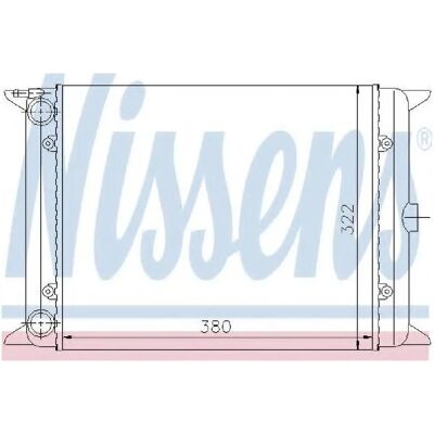 NISSENS 65140 Aluminium Kühler - Kühlsystem - VW GOLF Scirocco NISSENS 65140 Aluminium Kühler - Kühlsystem - VW GOLF Scirocco