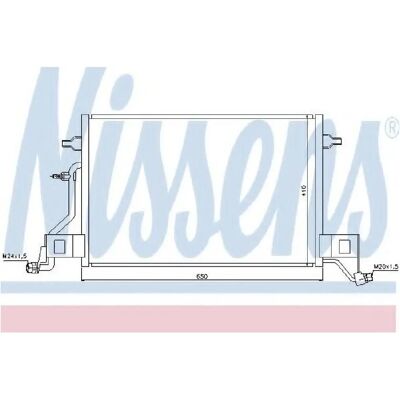 NISSENS 940002 Aluminium Kondensator - Bil klimaanlegg NISSENS 940002 Aluminium Kondensator - Bil klimaanlegg