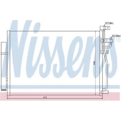 Nissens Opel Antara A 2.4-3.2 V 4x4 Condensator de Aer Condiționat - Aluminiu, Uscător, 60cm Nissens Opel Antara A 2.4-3.2 V 4x4 Condensator de Aer Condiționat - Aluminiu, Uscător, 60cm