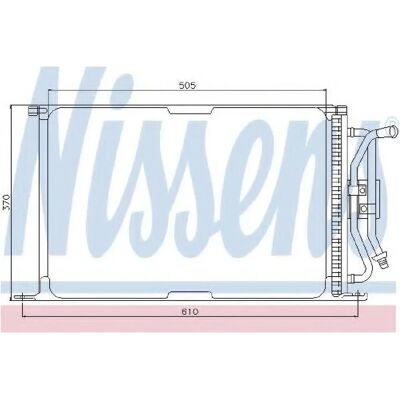 NISSENS 94277 Condensatore in alluminio - Veicolo Ford Mazda NISSENS 94277 Condensatore in alluminio - Veicolo Ford Mazda