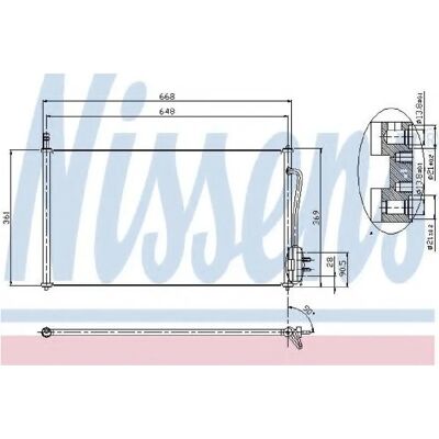 Nissens 94432 Laatikko Ford Focus Mk1 - Jäähdytysjärjestelmä Nissens 94432 Laatikko Ford Focus Mk1 - Jäähdytysjärjestelmä