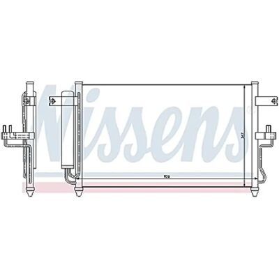 Nissens 94453 Aluminium Klimakondensator Nissens 94453 Aluminium Klimakondensator