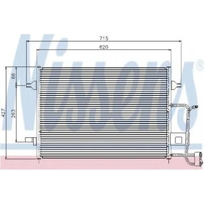 NISSENS 94922 Condenseur de Climatisation - A6 C5, Allroad C5 NISSENS 94922 Condenseur de Climatisation - A6 C5, Allroad C5