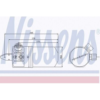 Nissens 95318 Aluminium A/C Dryer for Audi A6 C5 Quattro Nissens 95318 Aluminium A/C Dryer for Audi A6 C5 Quattro