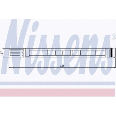Nissens 95387 - Filtre Déshydratant pour Clim Nissens 95387 - Filtre Déshydratant pour Clim