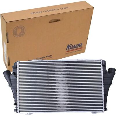 NISSENS Intercooler - Luft-Luft - Aluminium-Kern - Gelötete Lamellen - Links gewinkelter Anschluss NISSENS Intercooler - Luft-Luft - Aluminium-Kern - Gelötete Lamellen - Links gewinkelter Anschluss